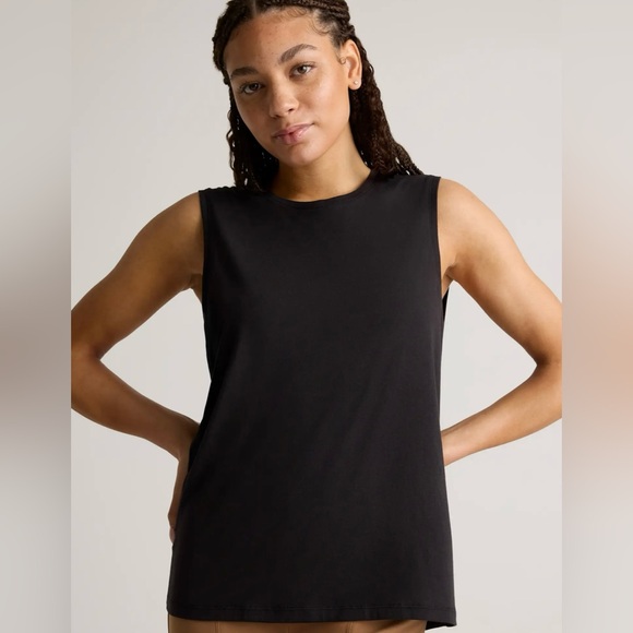 Quince Cotton Modal Muscle Tank - Picture 2 of 3